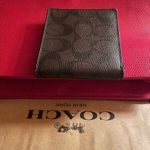 Coach Coin Wallet and Billfold
